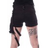 Women Gothic Shorts Steampunk Style Mini Skirt Bad ass Babes Shorts For Women 